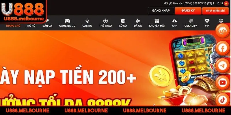 Bạn cần đáp ứng độ tuổi tối thiểu theo quy định mới có thể truy cập U888