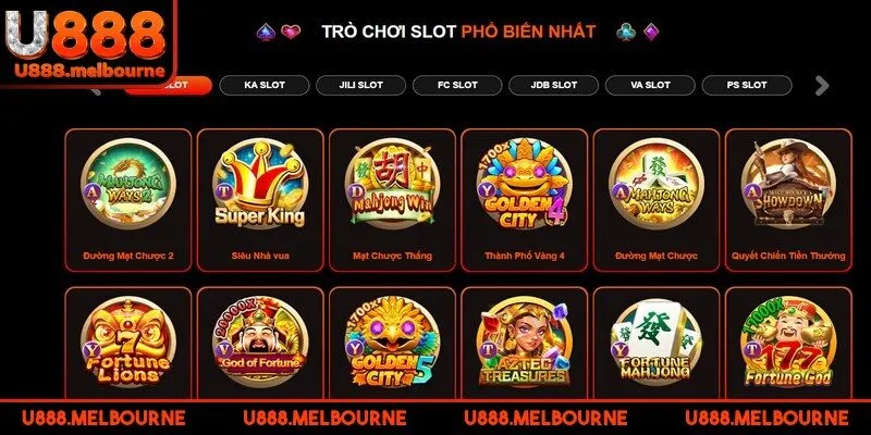 U888 là điểm hẹn giải trí lý tưởng số 1 thị trường online